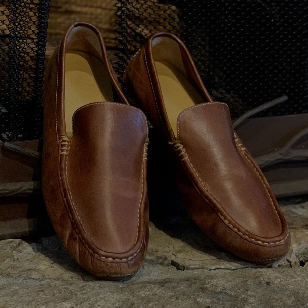Cole Haan Venetian Leather Loafers / Drivers